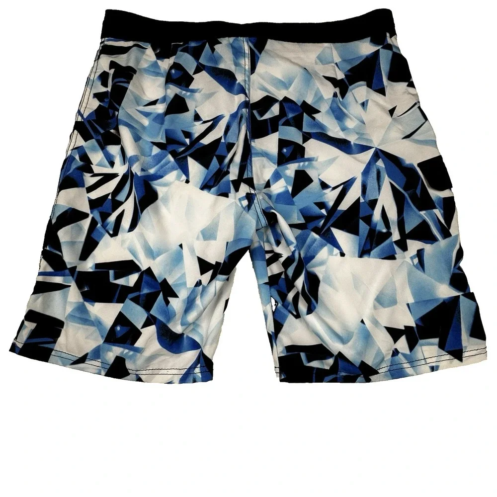 Carbon Board Shorts Mens‎ 36 Abstract Drawstring Pockets Beach Swim Nautical